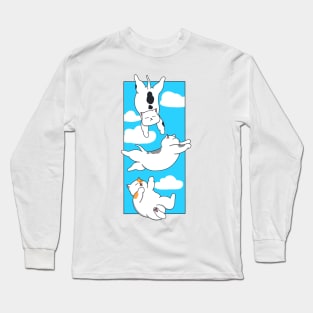 Cute Falling Cat Long Sleeve T-Shirt